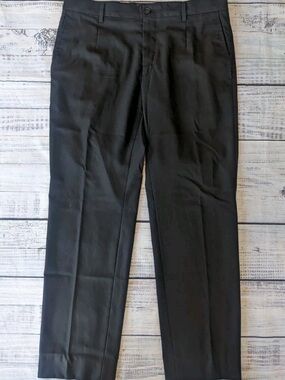 Dolce & Gabbana Classic Black Men's Dress pleated Pants US32 IT 48